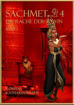 Cover von "SachmeDie Rache der Löwin". Ein Roman von Katharina Remy